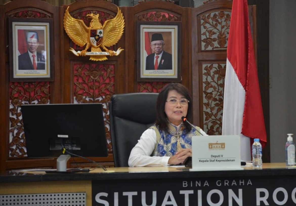 Deputi V Kantor Staf Kepresidenan Jaleswari Pramodhawardani