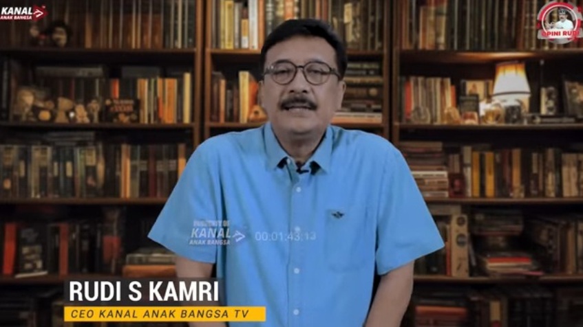 Rudi S Kamri/Tangkapan layar YouTube Kanal Anak Bangsa