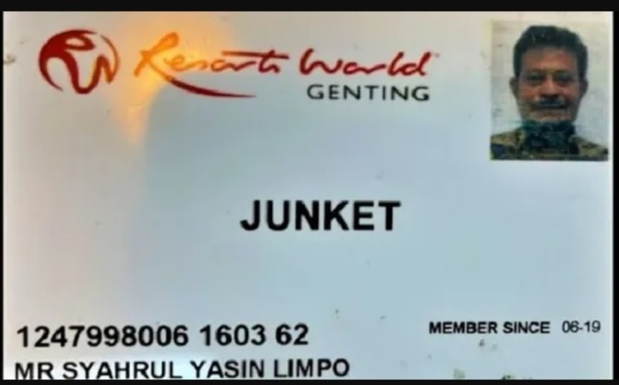 Foto kartu casino diduga milik SYL kini ramai beradar di media sosial