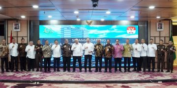 Audiensi KPK Bersama Polri dan Kejaksaan Agung