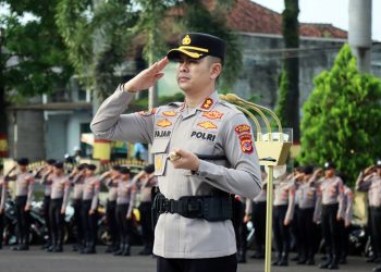 Kapolres Garut Pimpin Upacara Hari Kesadaran Nasional Polres Garut