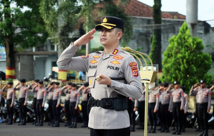 Kapolres Garut Pimpin Upacara Hari Kesadaran Nasional Polres Garut