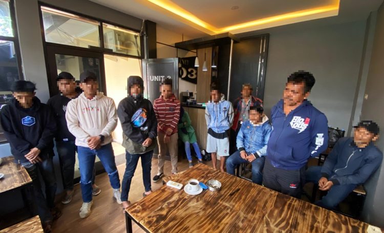 Sat Reskrim Polres Garut Tangkap 6 Pelaku Judi Muncang