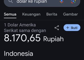 Konversi Dolar AS ke Rupiah