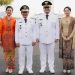 Pramono Anung yang dilantik sebagai Gubernur DKI Jakarta, mengunggah foto kebersamaannya bersama sang putra Hanindhito Himawan Pramana yang dilantik sebagai Bupati Kediri./Dok Pramono Anung
