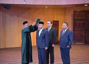 Marsekal Muda TNI Mohammad Syafii resmi dilantik sebagai Kepala Badan Nasional Pencarian dan Pertolongan (Basarnas)