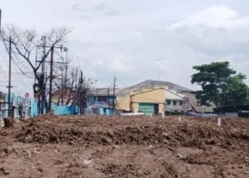 Kondisi TPS Pasar Caringin Bandung usai disegel pihak Kementerian Lingkungan Hidup