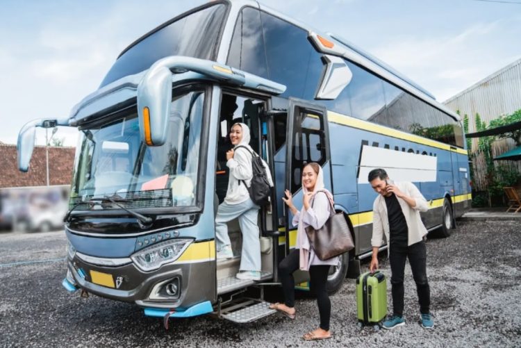 Ilustrasi mudik gratis Lebaran 2025