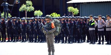 Apel Gelar Pasukan Operasi AB Moskona 2025 Laksanakan Misi Kemanusiaan “Alpha Bravo Moskona 2025”