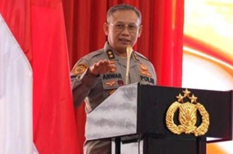 Asisten Kapolri Bidang Sumber Daya Manusia (As SDM) Irjen Pol. Anwar, S.I.K., M.Si.,