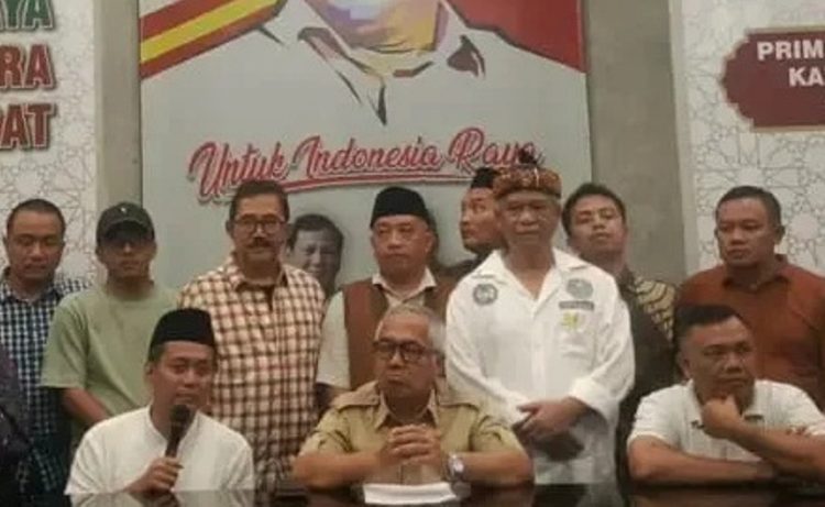 Pasangan Calon Bupati/Wakil Bupati Tasikmalaya Cecep - Asep menggelar deklarasi kemenangan.***