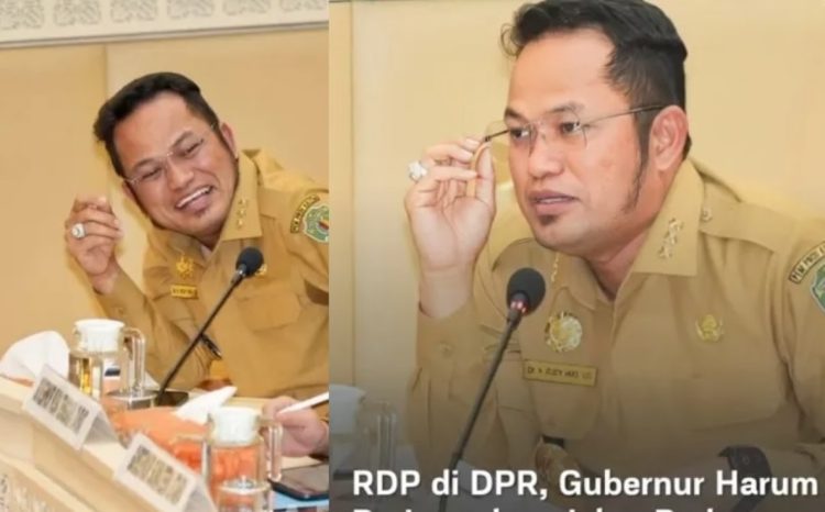 Gubernur Kalimantan Timur Rudy Mas'ud/Kolase dari Instagram @h.rudymasud