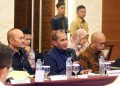 Wakil Menteri Hukum, Edward O.S. Hiariej dalam acara Rapat Koordinasi dan Penyusunan Daftar Inventarisasi Masalah RUU KUHAP 2026