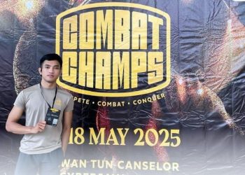 Bripda Syahrul Fauzi Juara 3 di Combat Champs International