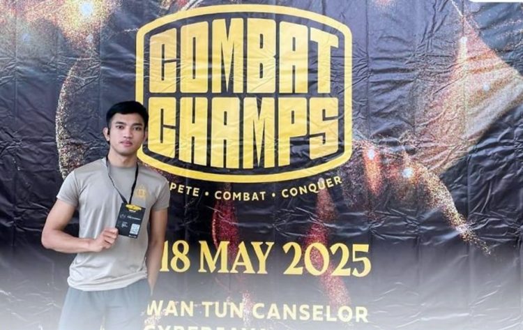 Bripda Syahrul Fauzi Juara 3 di Combat Champs International