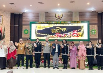 Direktorat PPA PPO Bareskrim Polri gelar kegiatan “Rise and Speak Bersama Civitas Academica” di UIN Maulana Malik Ibrahim Malang pada Rabu (14/05/2025).