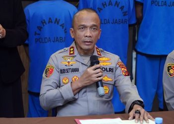 Kapolda Jabar, Irjen Pol. Rudi Setiawan konpers pelaksanaan Operasi Pekat II Lodaya 2025