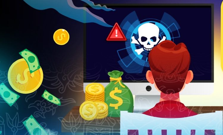 Ilustrasi perjudian online