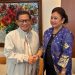 Ketua Umum GERAK Dhini M bersama Gubernur DKI Jakarta Pramono Anung