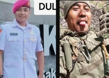 Sosok Satria Arta Kumbara, mantan prajurit Marinir TNI Angkatan Laut (AL), yang kini menjadi tentar Rusia dan disebut ikut dalam operasi militer khusus di Ukraina