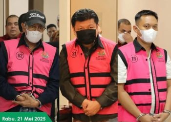 Tiga tersangka kasus kredit PT Sritek/Kejagung