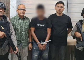 Salah pelaku pembacokan jaksa dan staf Kejari Deli Serdang/ Dok. Polda Sumut