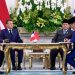 Sebanyak 21 dokumen kesepakatan ditandatangani, ditunjukkan, dan diumumkan di hadapan Presiden Republik Indonesia Prabowo Subianto dan Presiden Emmanuel Macron di Istana Merdeka, Jakarta, pada Rabu, 28 Mei 2025/BPMI Setpres/Muchlis Jr