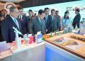 Presiden Republik Indonesia, Prabowo Subianto bersama Premier Republik Rakyat Tiongkok (RRT) Li Qiang menghadiri acara Indonesia-China Business Reception 2025 yang digelar di Hotel Shangri-La, Jakarta, pada Sabtu, 24 Mei 2025. (Foto: BPMI Setpres)