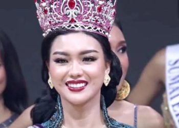 Firsta Yufi Amarta Putri dinobatkan sebagai juara kontes kecantikan Puteri Indonesia 2025