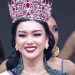 Firsta Yufi Amarta Putri dinobatkan sebagai juara kontes kecantikan Puteri Indonesia 2025