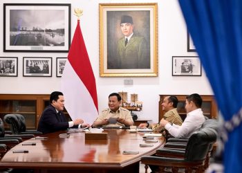 Presiden Prabowo Subianto memanggil Menteri Badan Usaha Milik Negara (BUMN) Erick Thohir ke Istana Merdeka, Jakarta, pada Rabu, 4 Juni 2025