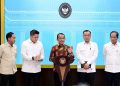 Menteri Energi dan Sumber Daya Mineral, Bahlil Lahadalia, menyampaikan keterangannya di Istana Kepresidenan Jakarta, pada Selasa, 10 Juni 2025