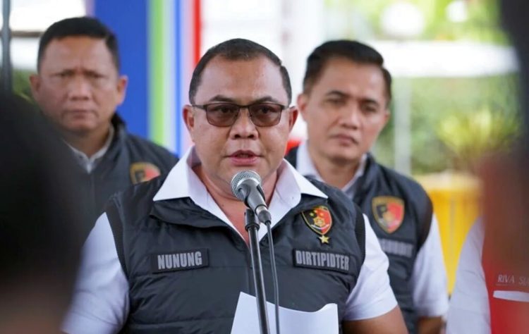 Direktur Tindak Pidana Tertentu Bareskrim Polri, Brigjen Pol. Nunung Syaifuddin
