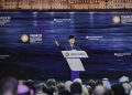 Presiden Prabowo Subianto menyampaikan pidato pada sesi pleno Saint Petersburg International Economic Forum (SPIEF) 2025 di ExpoForum Convention and Exhibition Centre, St. Petersburg, Rusia, pada Jumat, 20 Juni 2025
