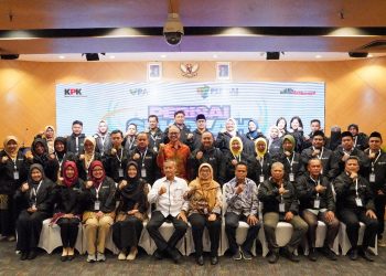Pembukaan PERISAI Sekolah 2025 yang digelar di Gedung Pusat Edukasi Antikorupsi (ACLC), Jakarta pada Senin (23/6/2025).
