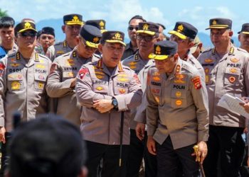 Jelang Kunjungan Presiden, Kapolri Tinjau Lokasi Panen Raya di Bengkayang Kalbar