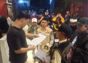 Razia Jam Malam Pelajar di Sukabumi