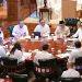 Presiden Prabowo pimpin rapat terbatas bersama jajaran menteri Kabinet Merah Putih terkait di kediaman pribadinya di Hambalang, Kabupaten Bogor, Jawa Barat, pada Senin (23/06/2025).