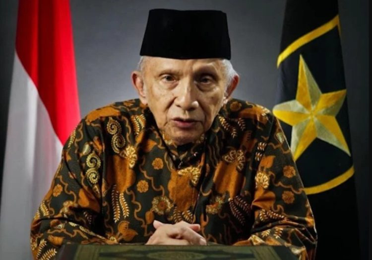 Ketua Majelis Syura Partai Ummat Amien Rais