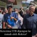 Devit (tengah) calon mahasiswa STEI ITB dari lereng Gunung Singgalang dijemput Rektor ITB Prof. Dr. Ir. Tatacipta Dirgantara, M.T/Instagaram @itb1920