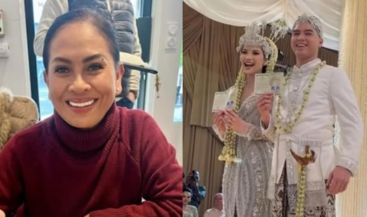 Kiri: Risa Dewi, model asal Tarogong Kaler, Garut, Jawa Barat, yag kini tinggal di Paris. Kanan: pernikahan Alyssa dan l Ghazali putra Ahmad Dhani.