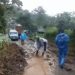 Longsor menerjang daerah Cilawu Kabupaten Garut sehingga memutuskan transportasi garut- Tasikmalaya, Sabtu (28/6)./Istimewa