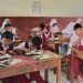Para siswa SDN Kertajaya, Kecamatan Cibatu, Kabupaten Garut, menyantap hidangan lezat dalam program Makan Bergizi Gratis (MBG)/Dok Dinas Pendidikan Kabupaten Garut