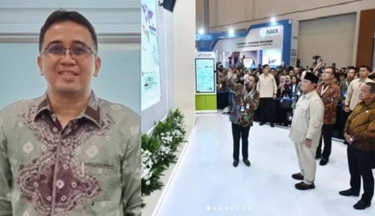 Kiri: Oki Muraza. Kanan: Oki Muraza di hadapan Presiden Prabowo Subianto dalam momen IPA Convex 2025 di Jakarta Mei 2025 lalu.