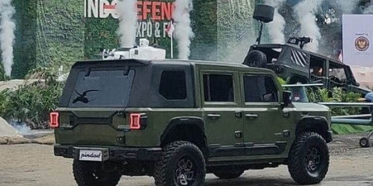 Inilah Pandu, kendaraan taktis militer berbasis listrik yang tangguh dan ramah lingkungan