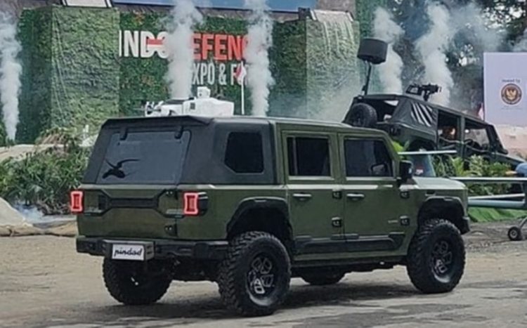 Inilah Pandu, kendaraan taktis militer berbasis listrik yang tangguh dan ramah lingkungan