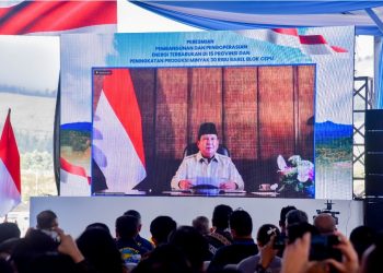 Presiden Republik Indonesia Prabowo Subianto meresmikan 55 proyek energi baru terbarukan (EBT) yang tersebar di 15 provinsi pada Kamis (26/6)/Kementerian ESDM