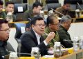 Kepala Badan Pangan Nasional/NFA, Arief Prasetyo Adi saat Rapat Dengar Pendapat di DPR RI