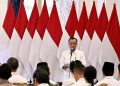 Mensesneg Prasetyo Hadi di Istana Negara, Jakarta, Rabu (23/7/2025)