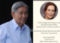 Kwik Kian Gie tutup usia. Kanan: Dirkje Johanna de Widt, istrinya, yang meninggal tahun 2020.